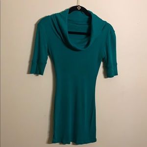 Cowlneck tunic
